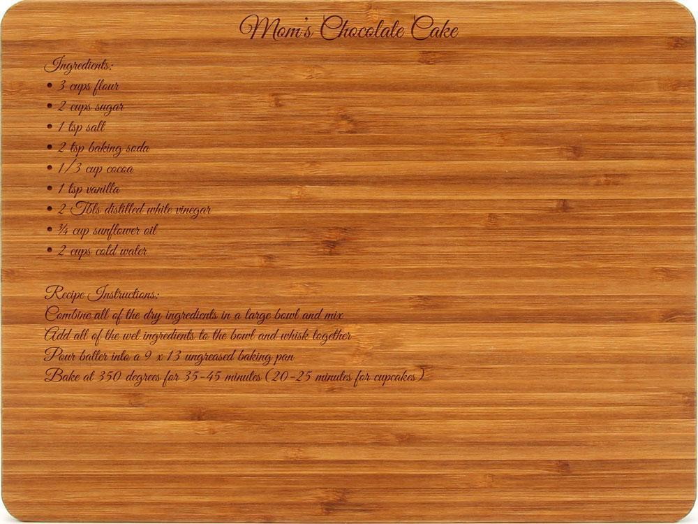 Engraved recipe board - Image 3
