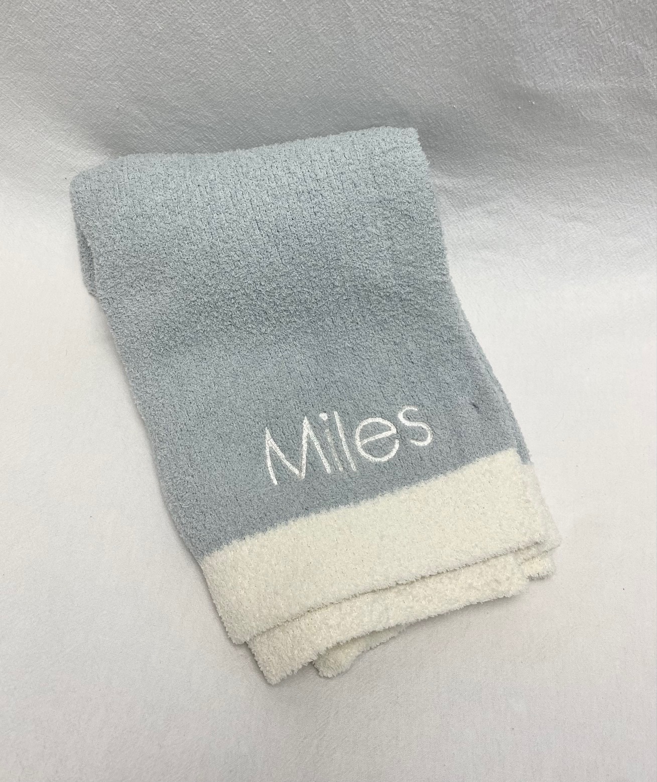 baby blanket - comfy luxe - blue - Image 2
