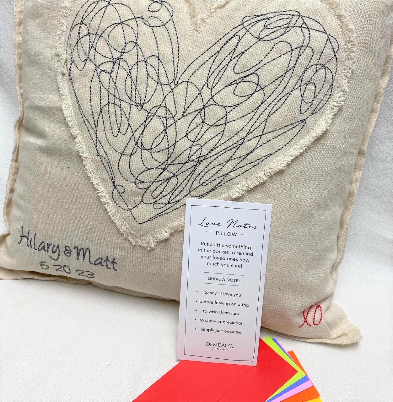 Love Notes Pillow - Image 4