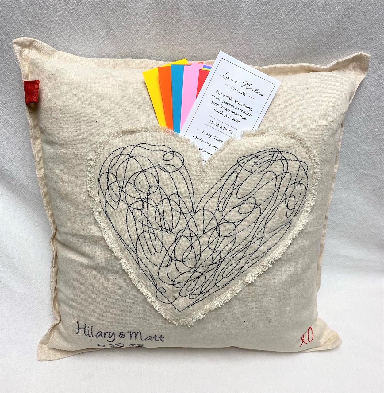 Love Notes Pillow - Image 3