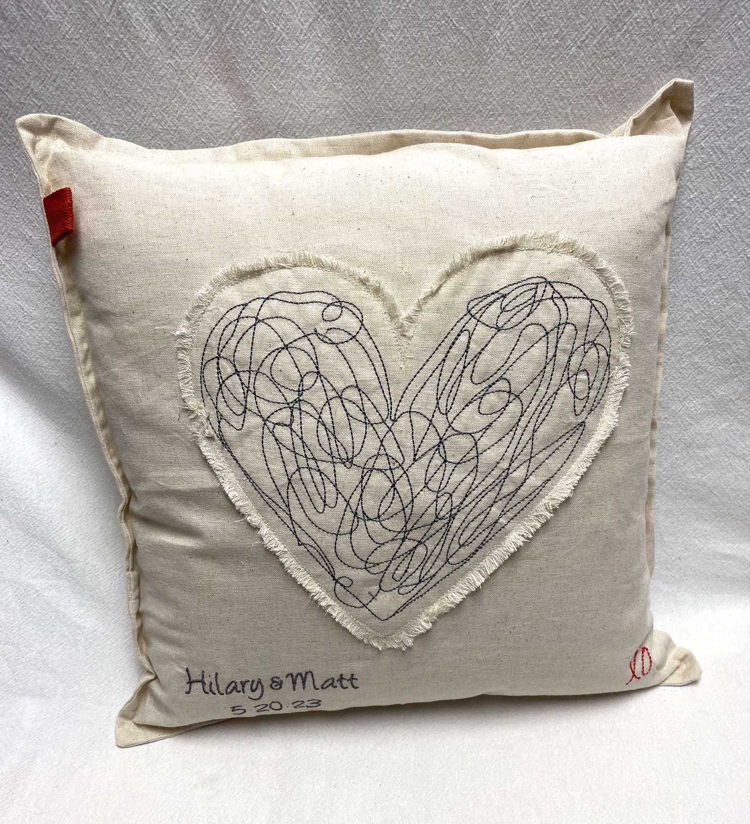 Love Notes Pillow - Image 2