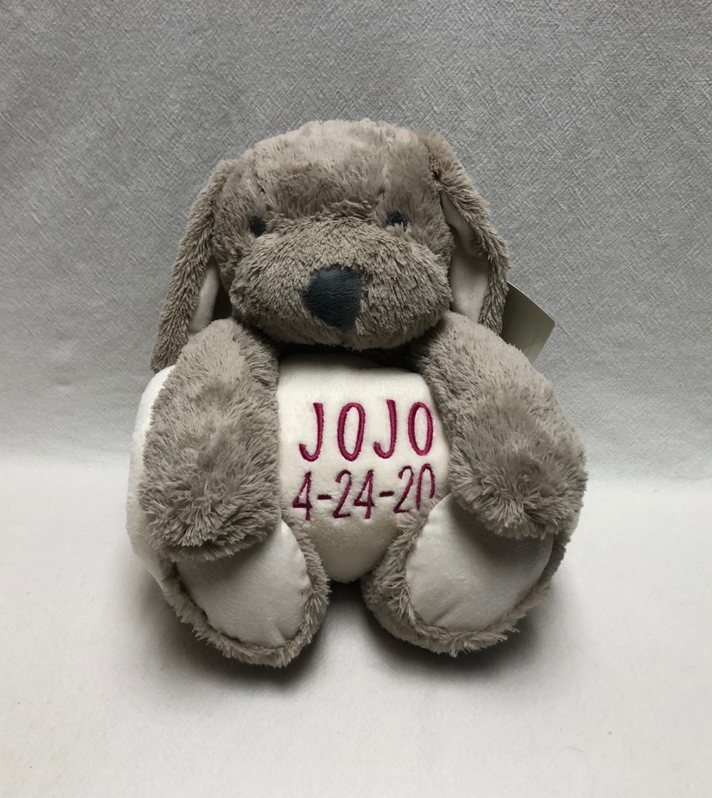 baby huggie puppy and blanket set - Image 3