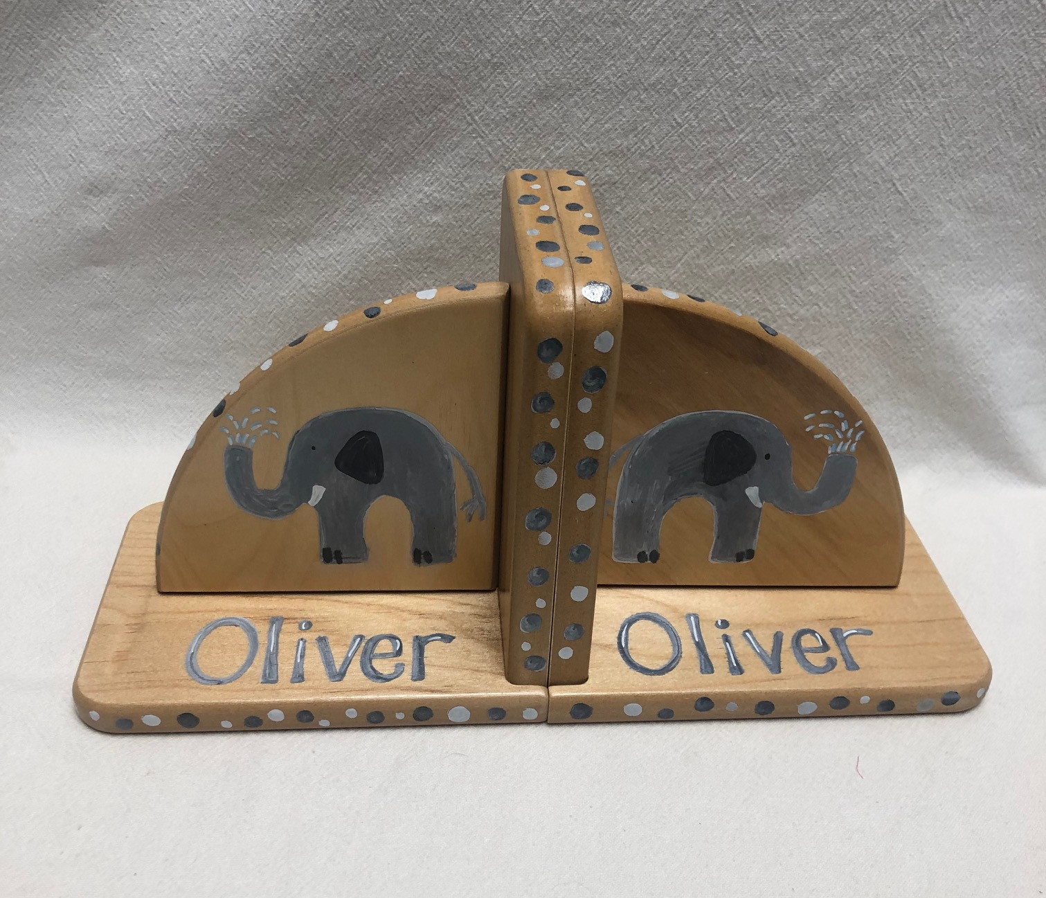 Little elephants bookends - Image 6