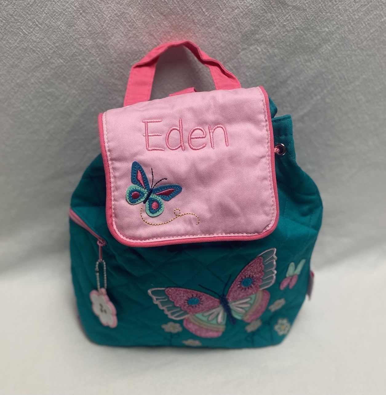 Quilted backpack - butterfly - Image 3