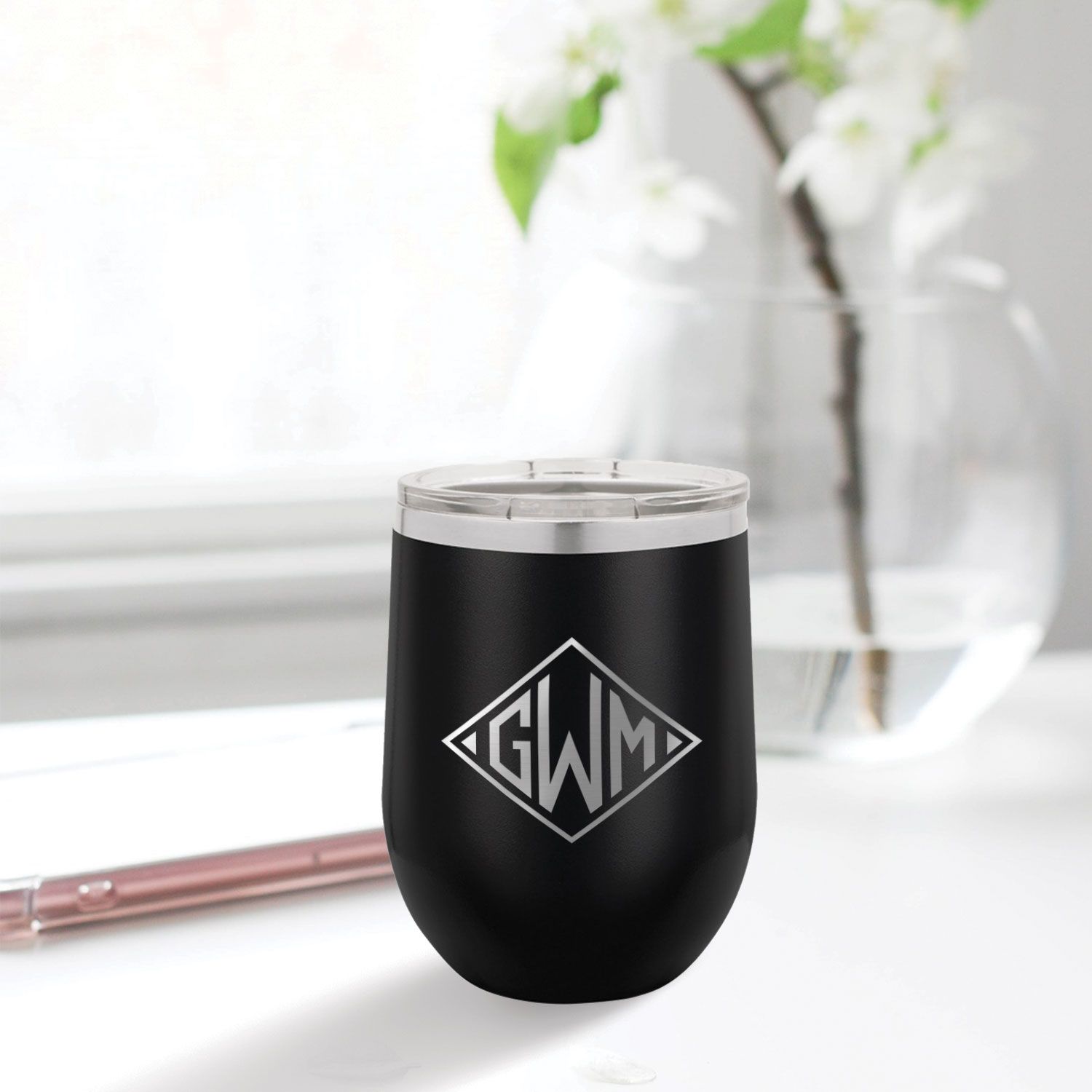 12 ounce tumbler - multiple colors & fonts - Image 10
