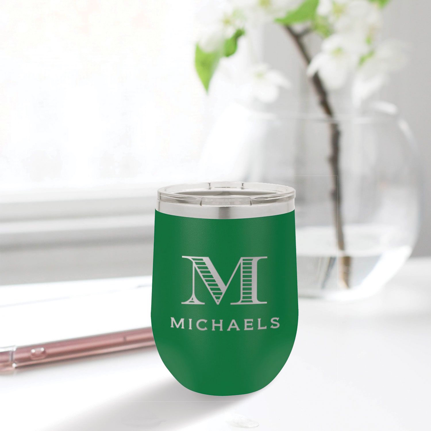 12 ounce tumbler - multiple colors & fonts - Image 8