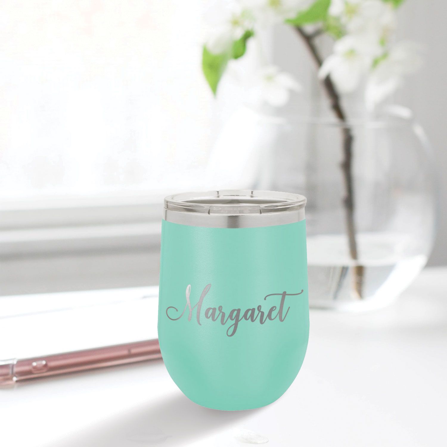 12 ounce tumbler - multiple colors & fonts - Image 7