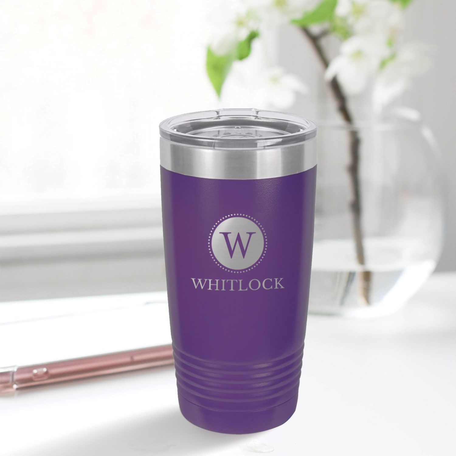 20 ounce tumbler - multiple colors & fonts - Image 3