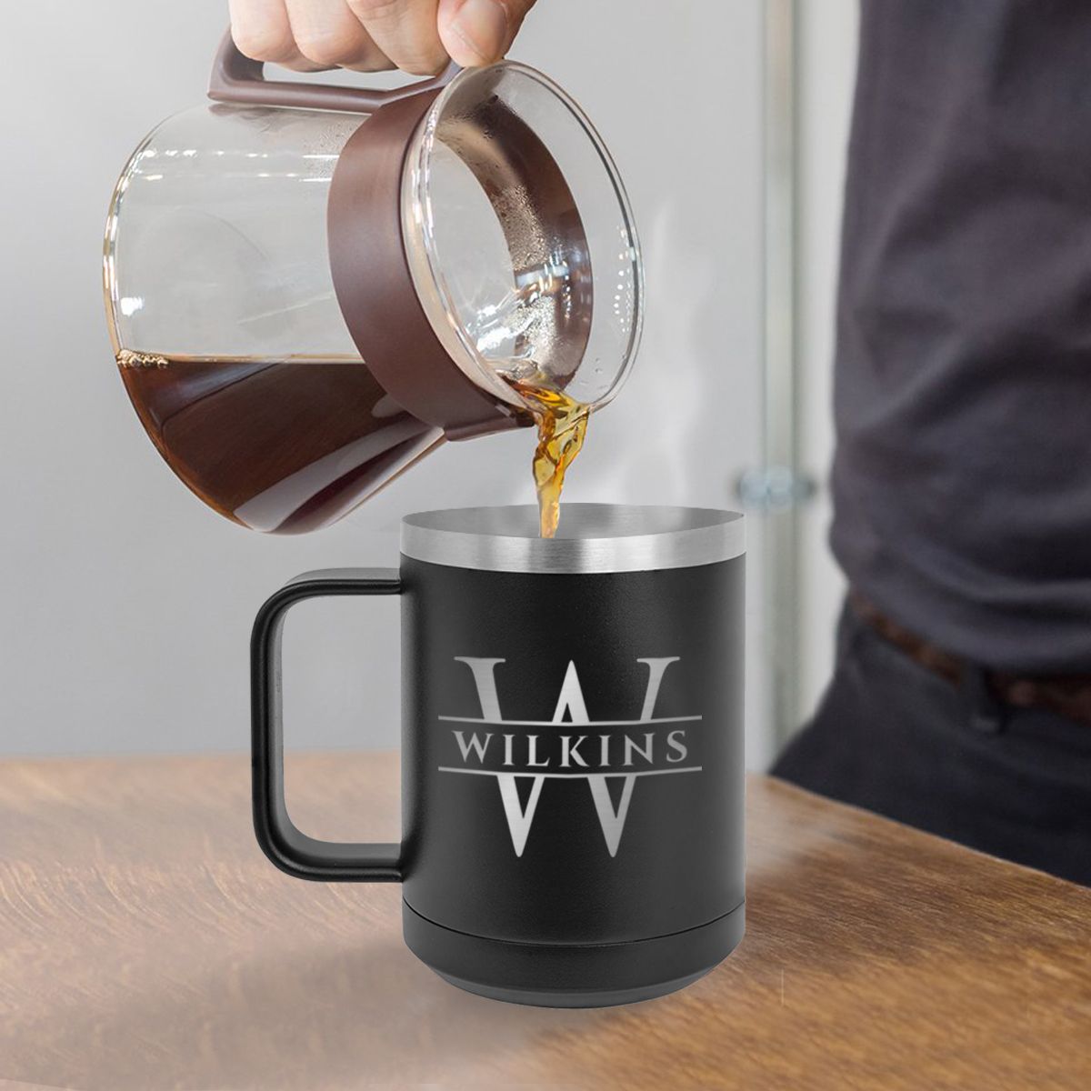 15 ounce tumbler - multiple colors and font styles - Image 3