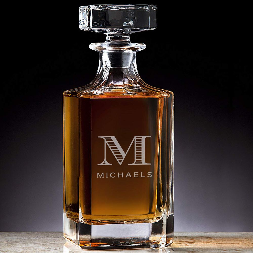 Engraved whiskey decanter - Image 4