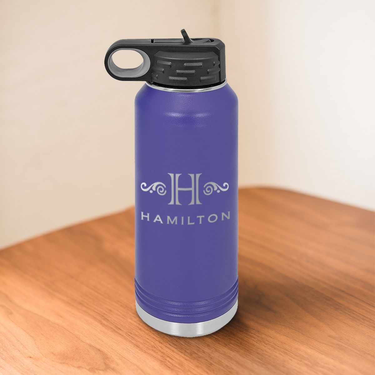 32 ounce water bottle- multiple colors & fonts - Image 3
