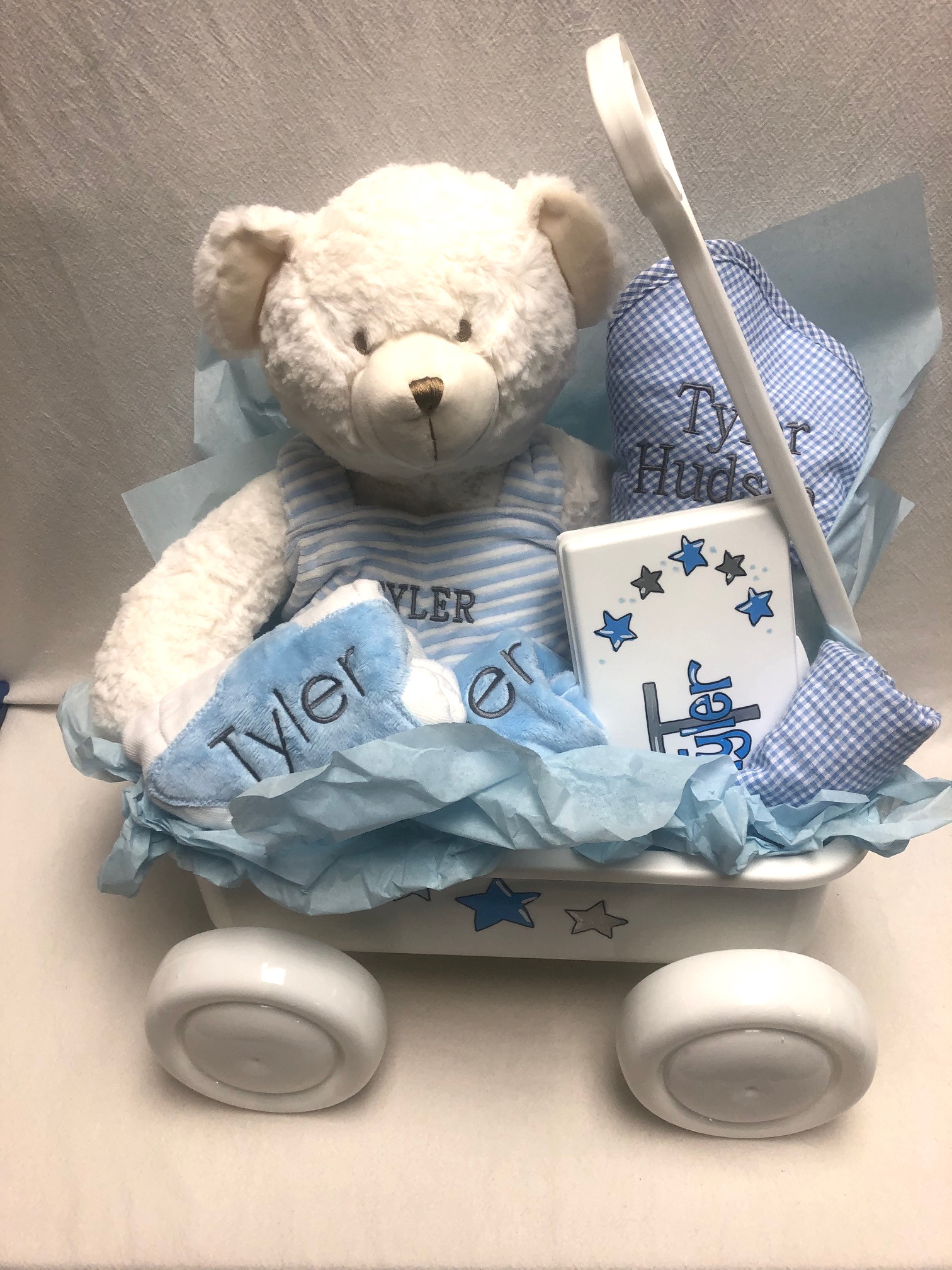 Baby Shower Presents Wagon for Boys