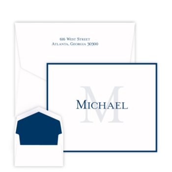 fold over note card