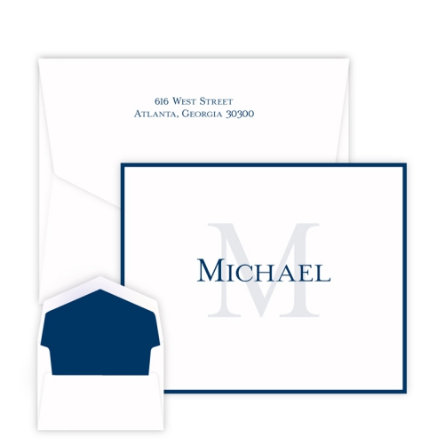 fold over note card