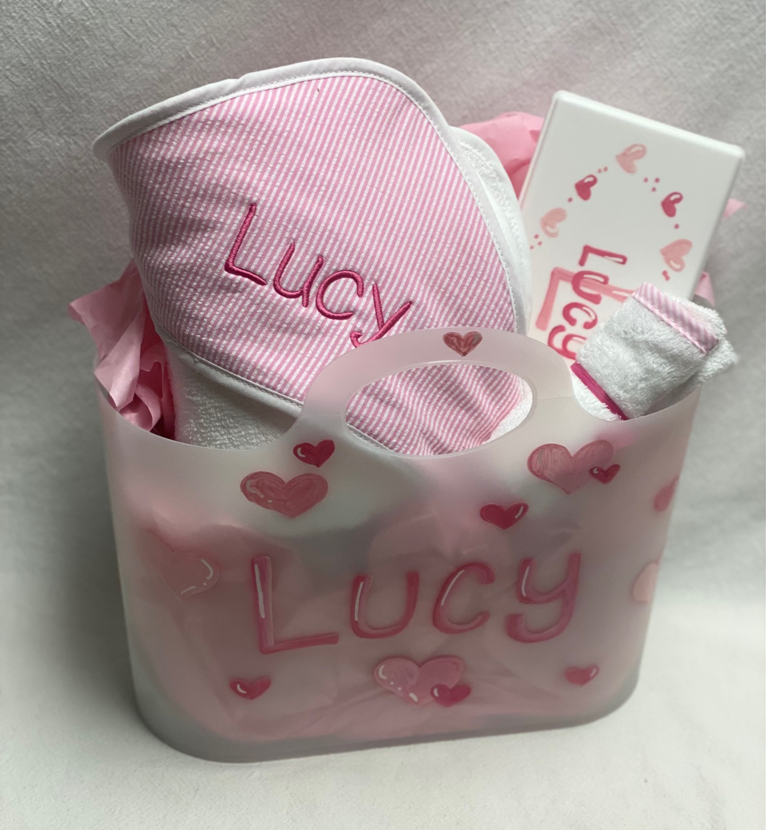 Baby bath tote - girl - Image 2