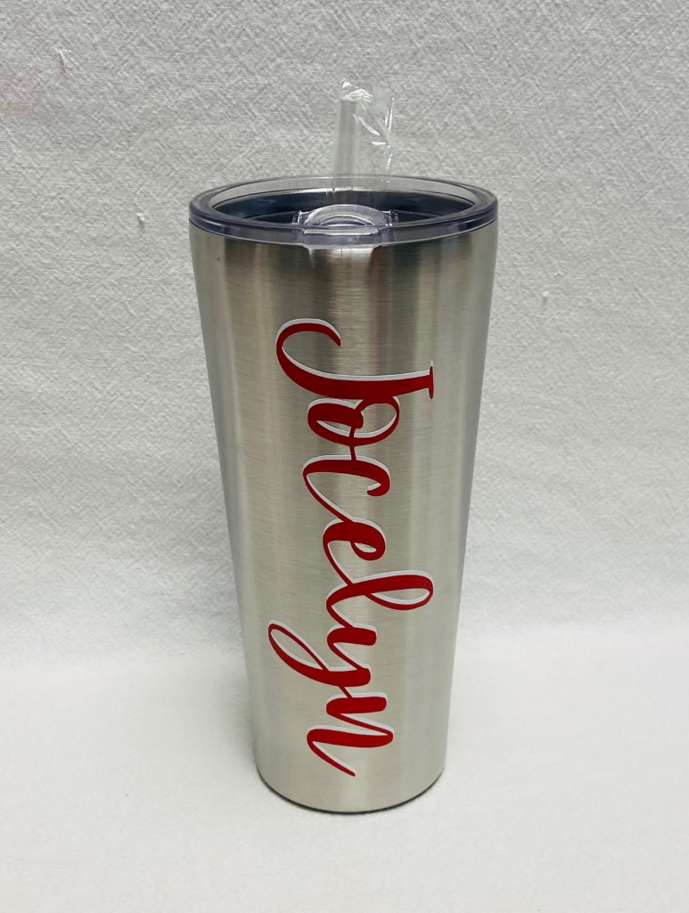 Collegiate tapered tumbler - 32 ounces - available for any school - Image 6