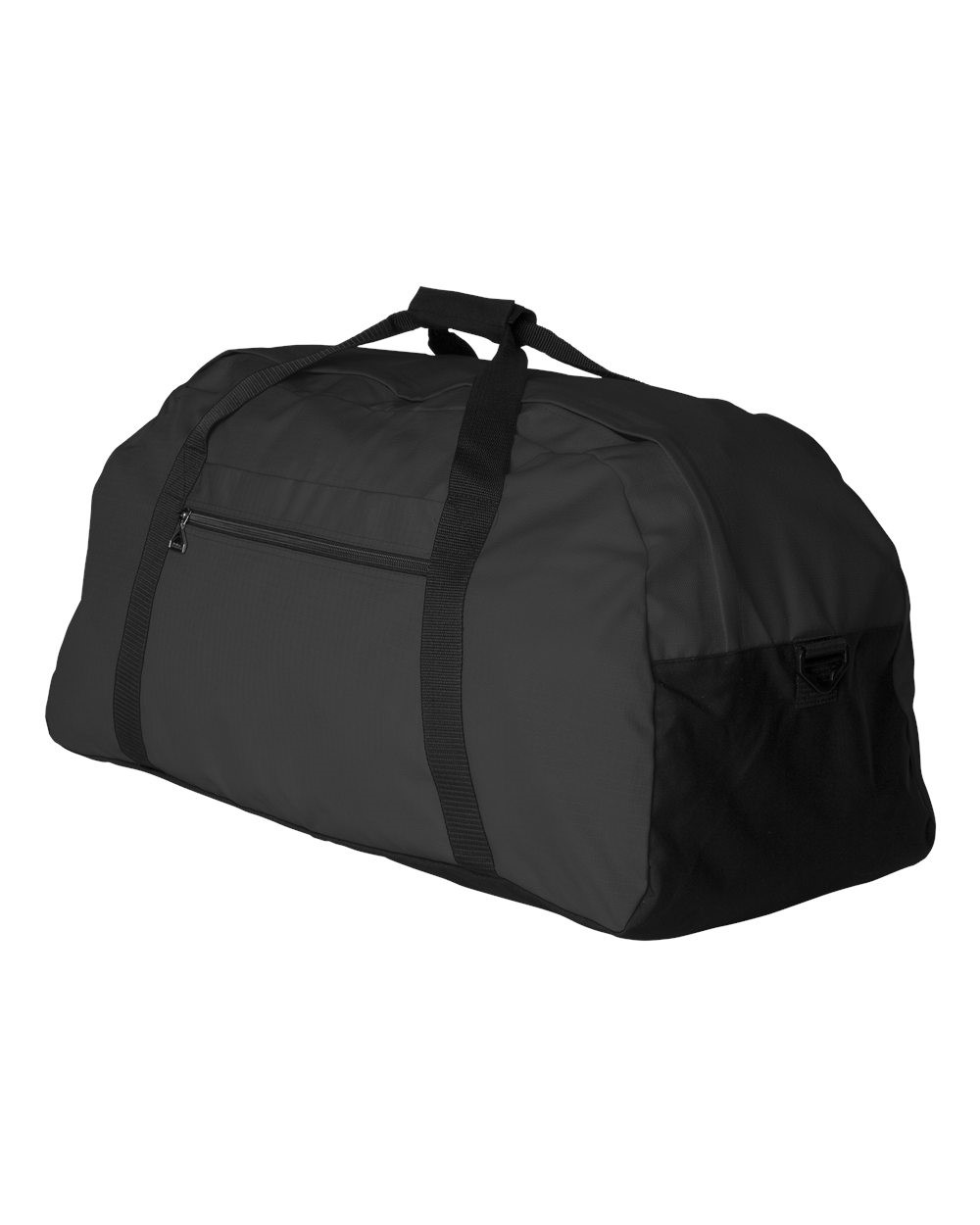 Weekender duffel bag - nylon canvas black - Image 2