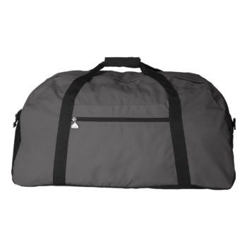 Weekender duffel bag - nylon canvas grey - limited quantities