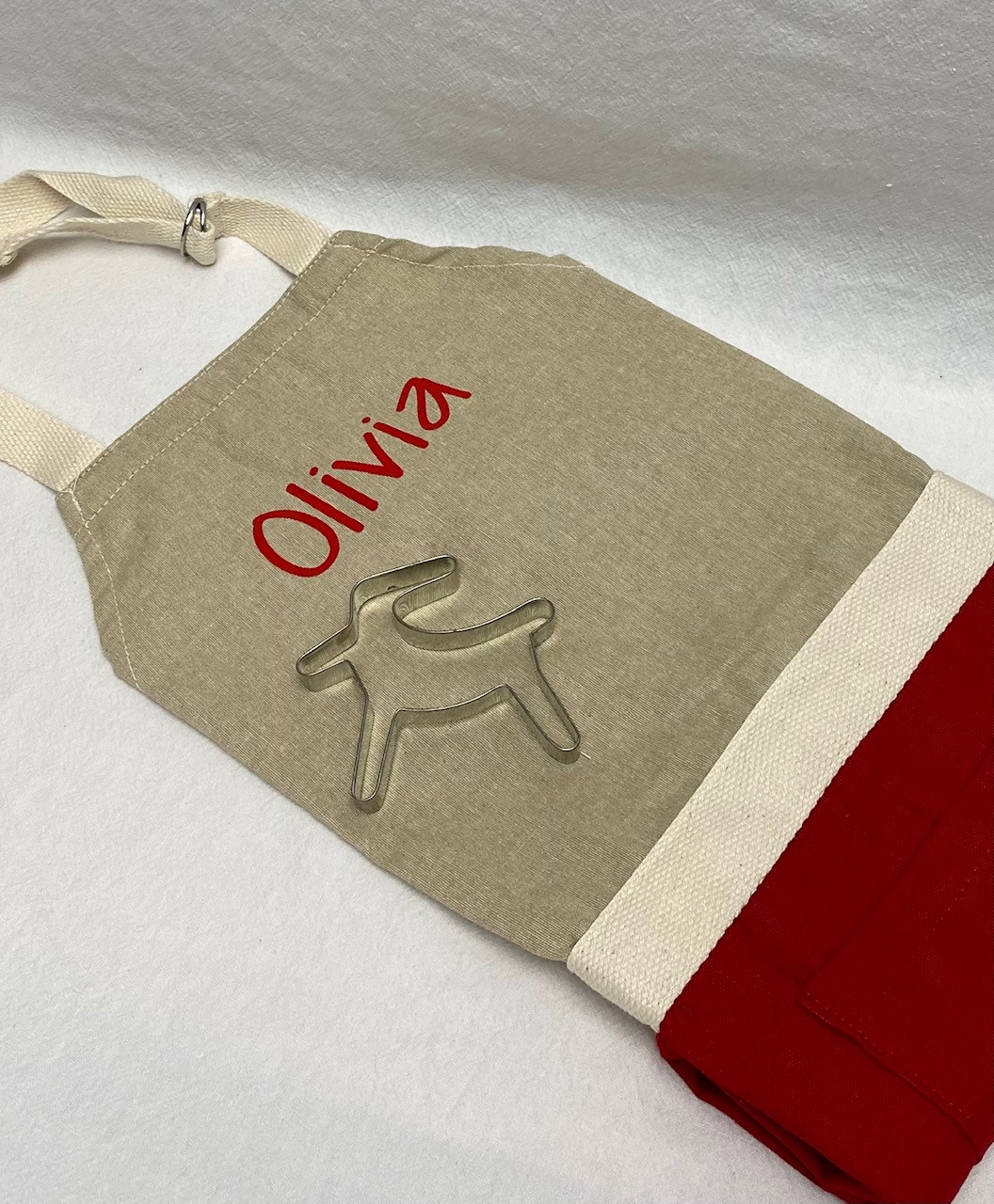Holiday child's apron set - a few left! - Image 3