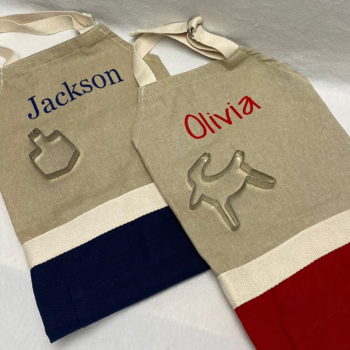 Holiday child's apron set - a few left!