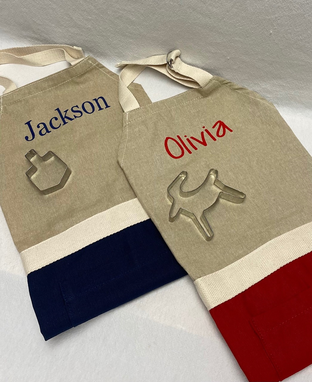 Holiday child's apron set - a few left!