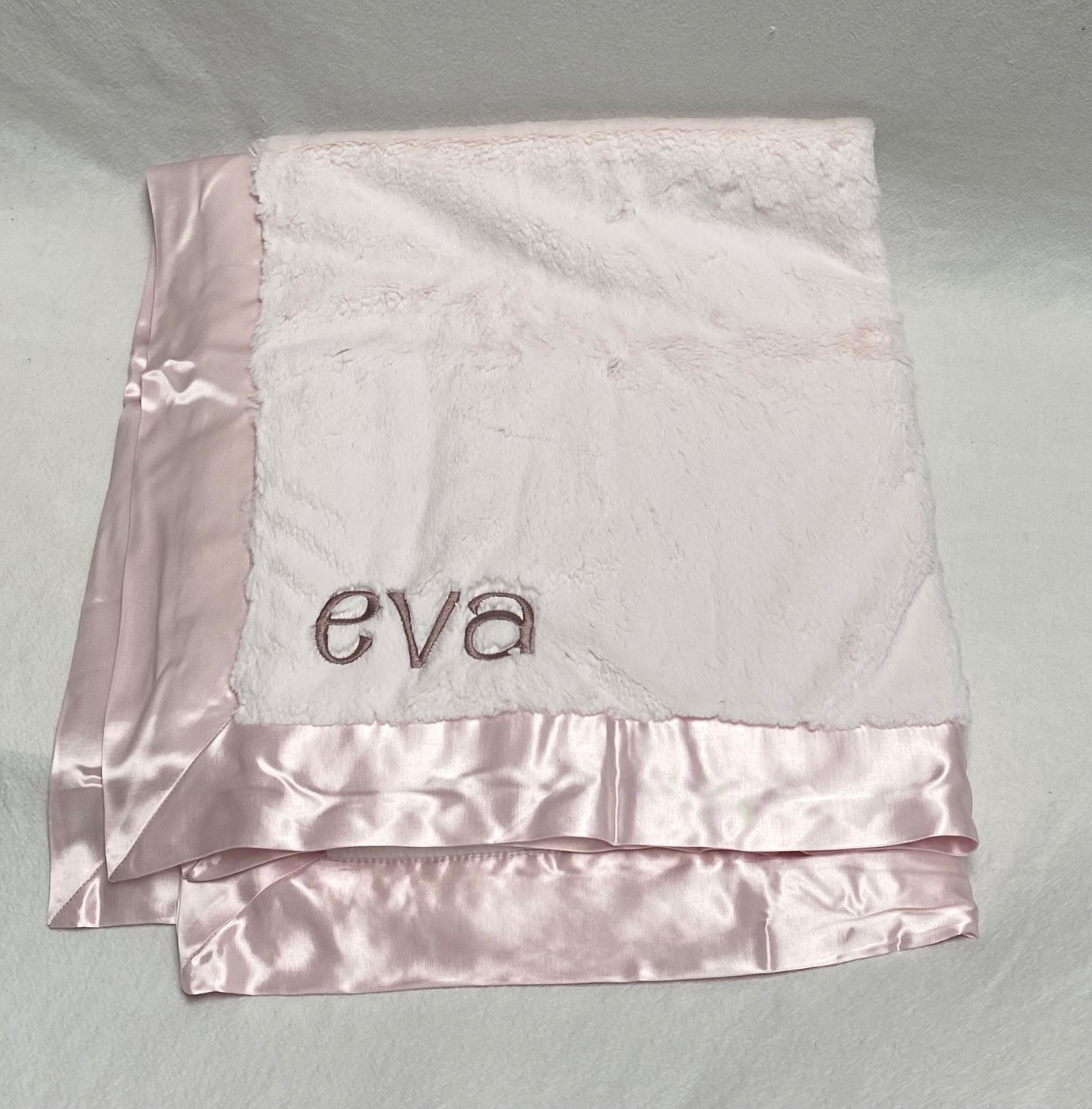 baby blanket - Little Giraffe luxe pink - Image 2
