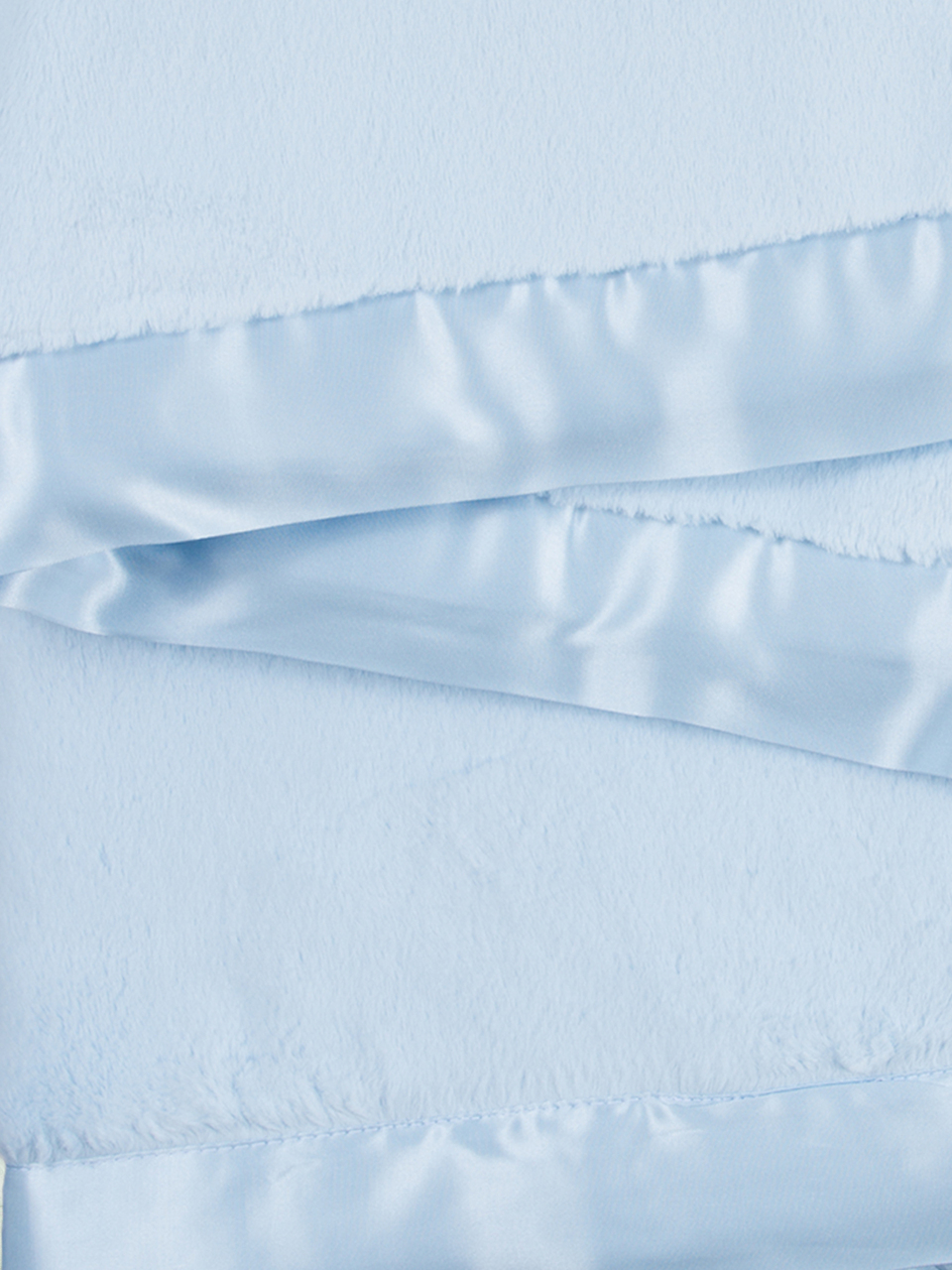 baby blanket - Little Giraffe luxe blue - Image 2