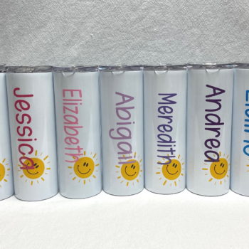 Tall tumbler - 20 ounces -custom designs - out of stock