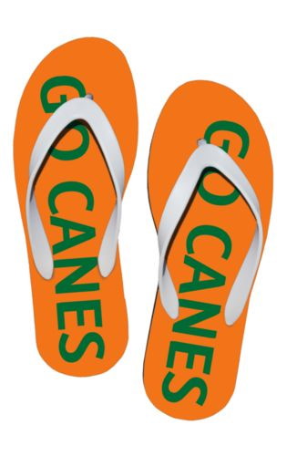 flip flops - school spirit - assorted colors - Image 2