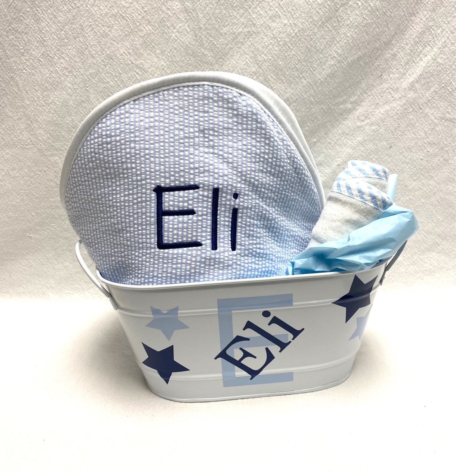 Baby bath tin - boy - assorted patterns - Image 3