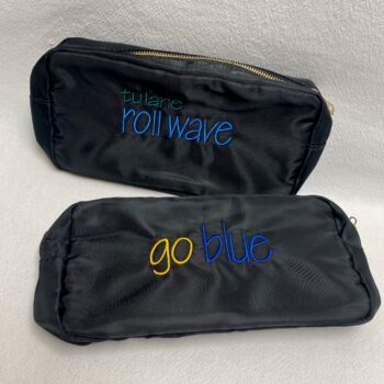 Make up bag - nylon medium - school spirit