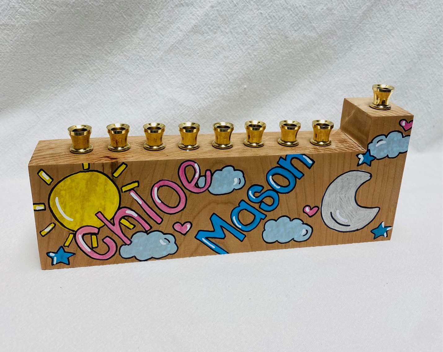Child's menorah - multiple names - Image 2