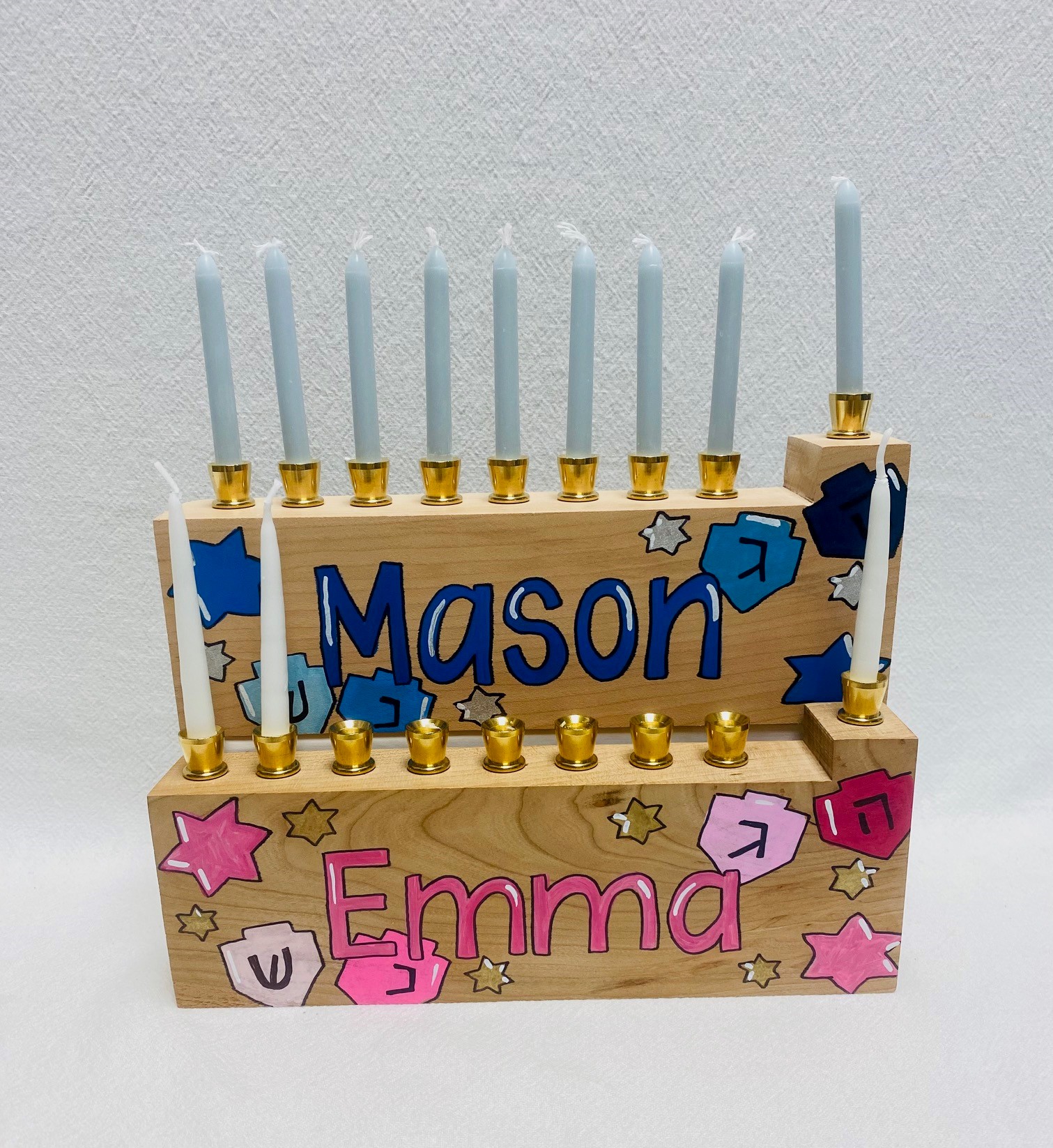 Child's menorah - assorted designs