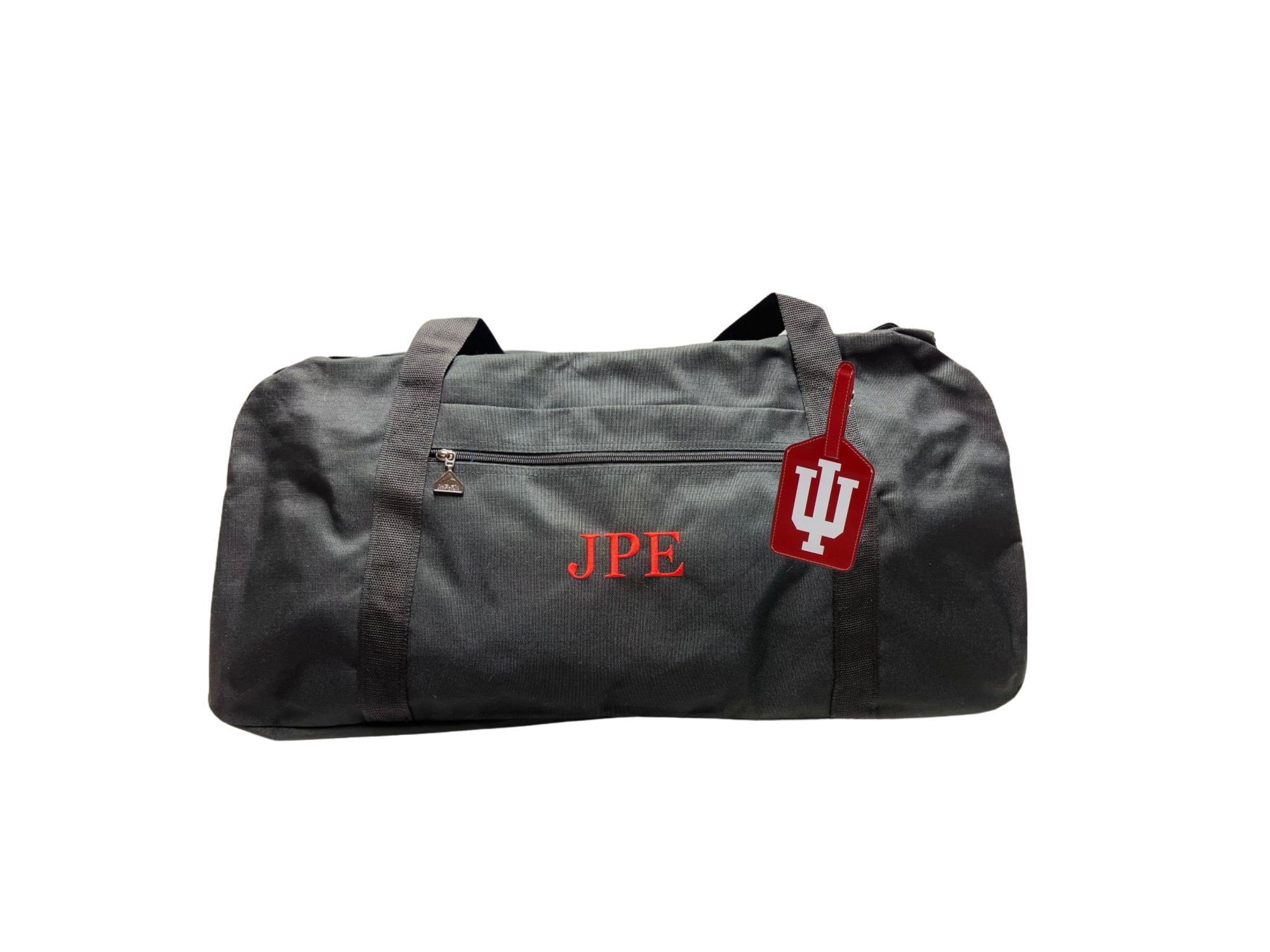Weekender duffel bag, dopp kit and luggage tag set - nylon canvas - Image 4