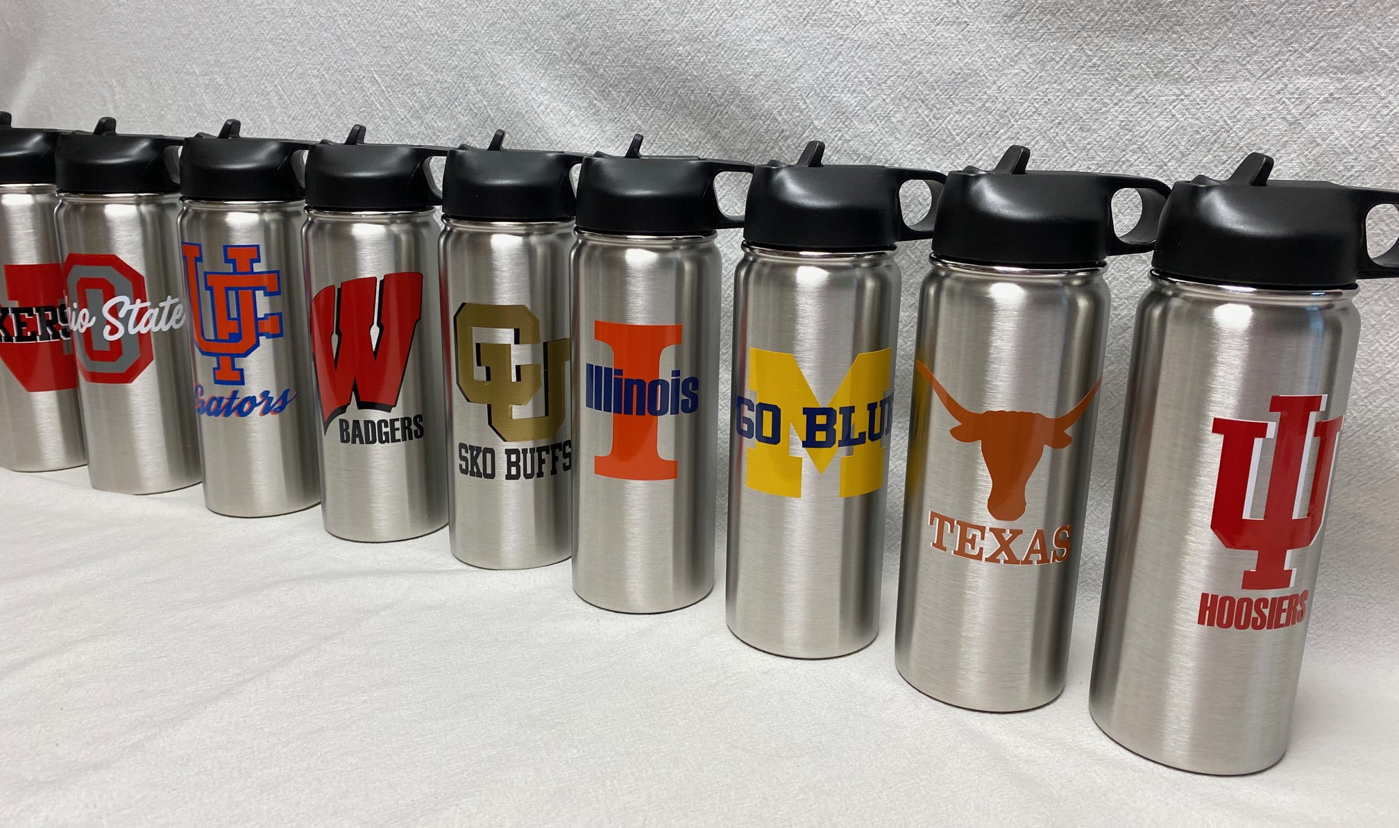Gift set - Flip flops and water bottle - custom made for any school - sold out - Image 4