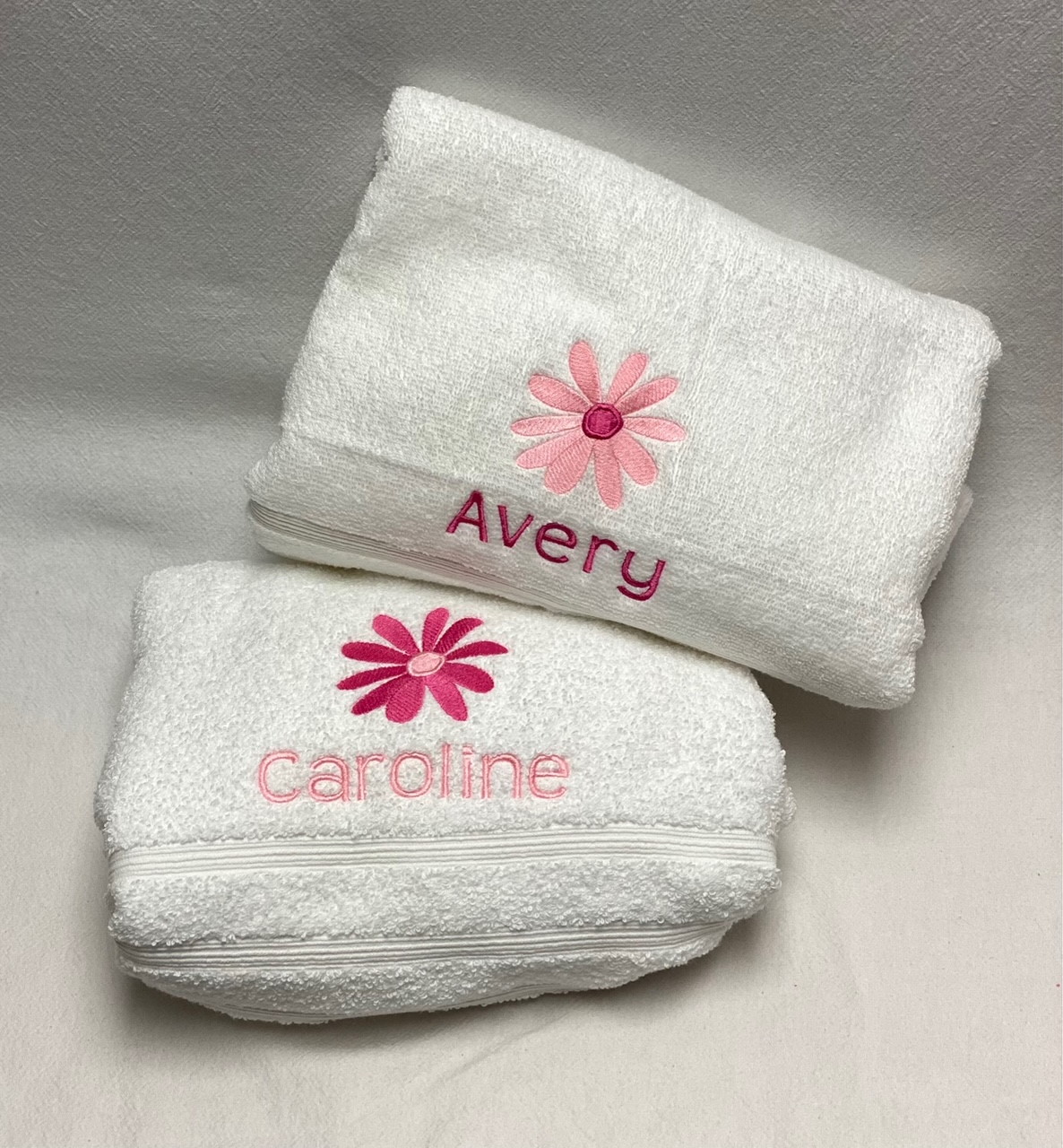 Bath towel - flower