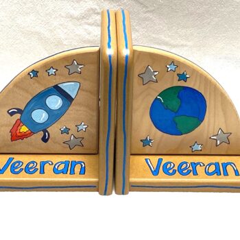 Outer space bookends