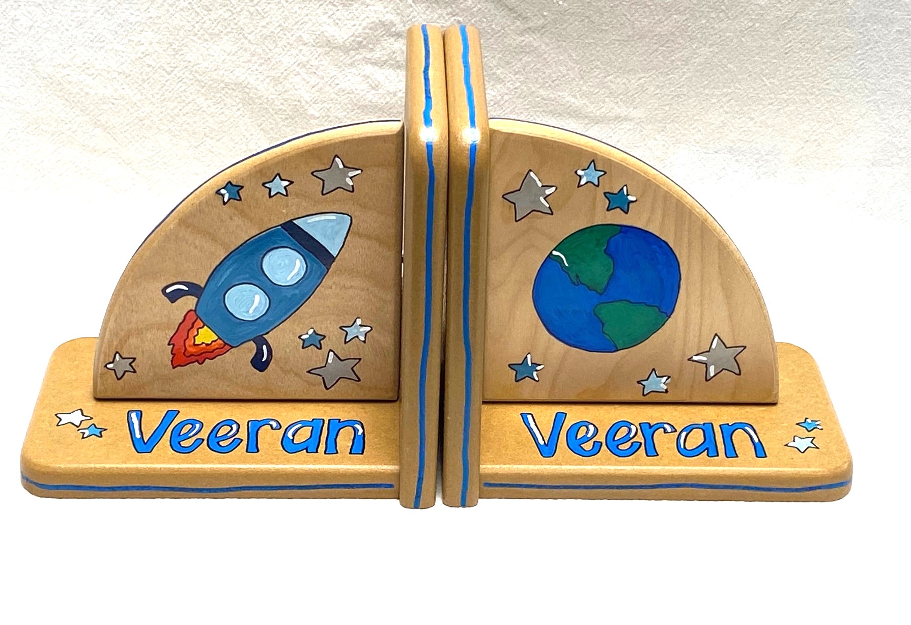 Outer space bookends