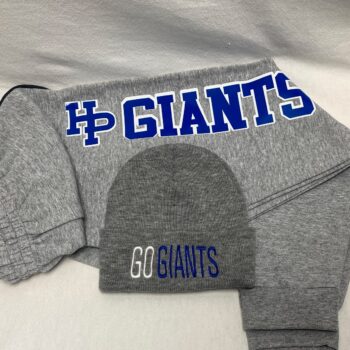 Gift set - joggers and beanie hat - available for any school