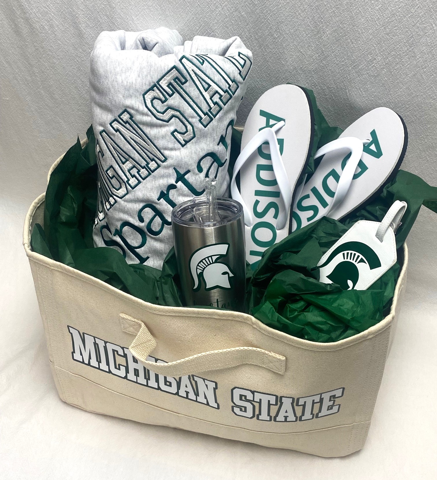 Collegiate canvas bin - Image 4