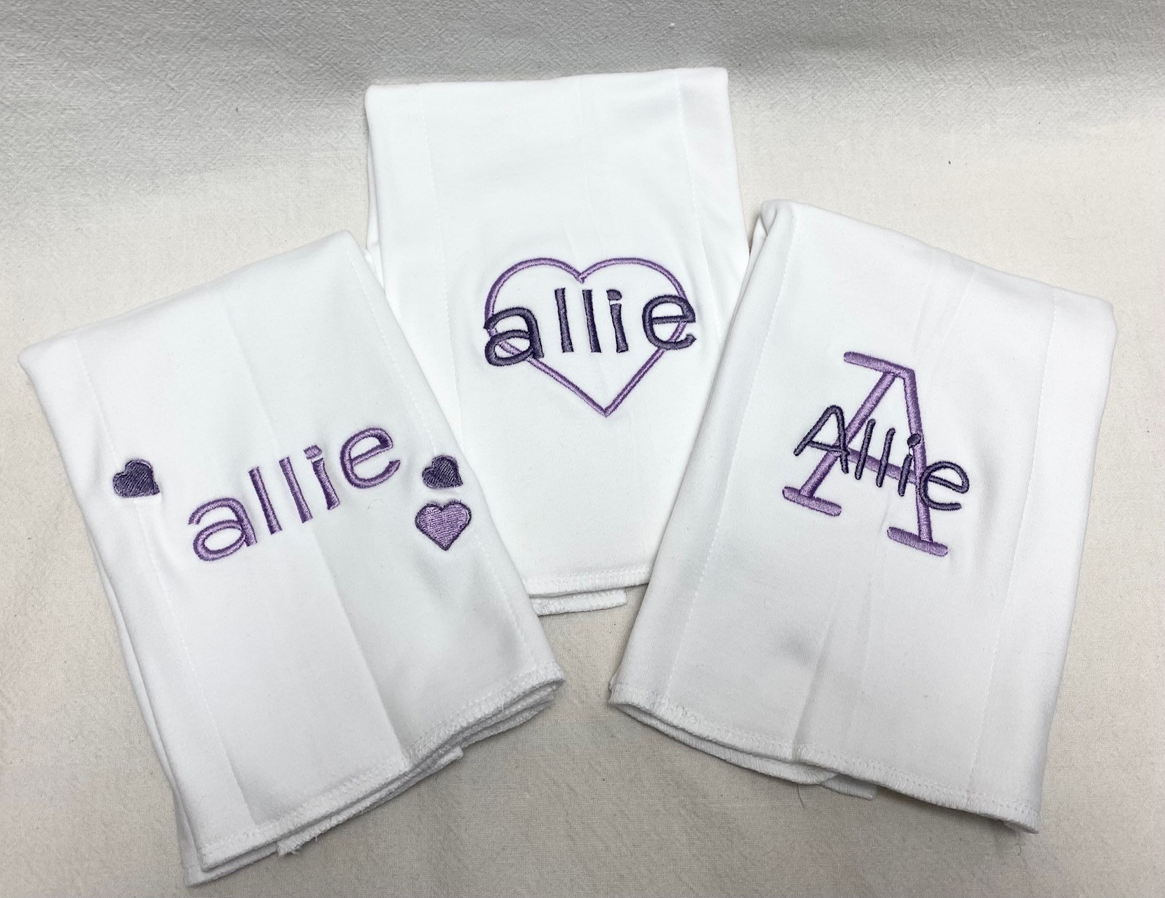 Hooded bath towel and burp cloth set - Image 7