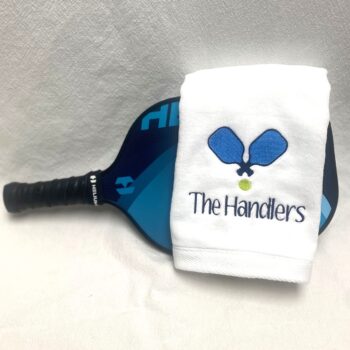 pickleball sport towel - paddle design