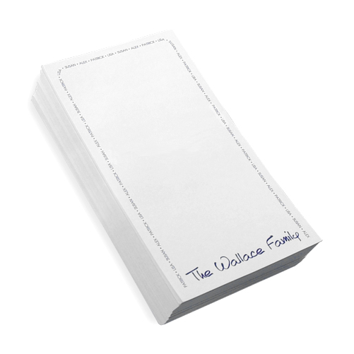 List arch set - family names refill
