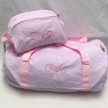 Travel set - duffel and dopp kit - pink