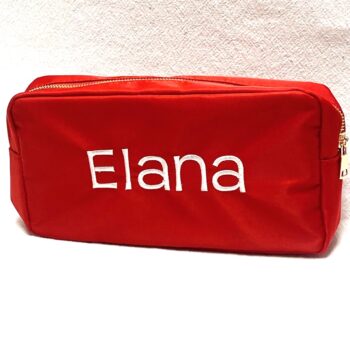 Make up bag - nylon medium - assorted colors