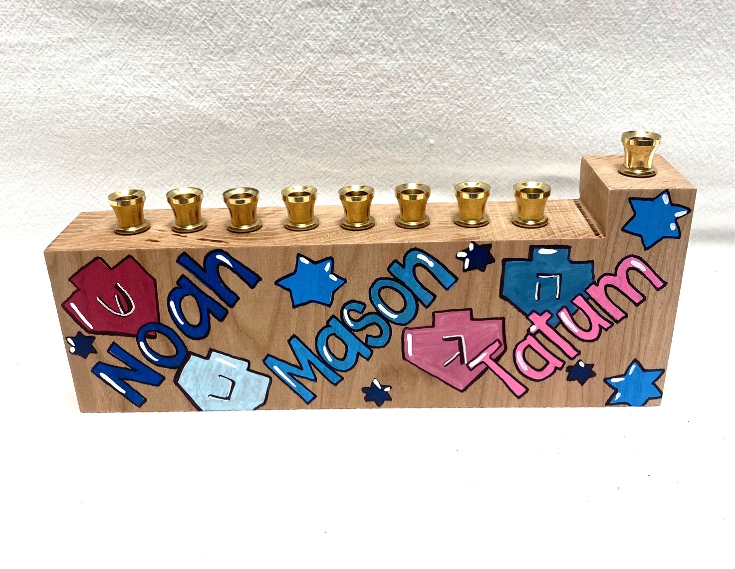 Child's menorah - multiple names
