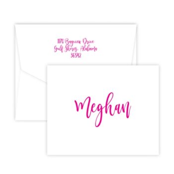 Fold over digital note - radiant